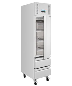 Polar G-Series Single Door and 2 Drawer Slimline GN Cabinet Freezer 180Ltr (UA116)