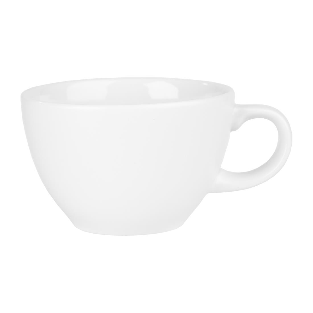 Churchill Profile Teacups White 220ml 12 Pack (CM799)