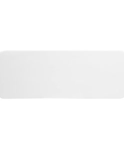 Churchill Alchemy White Rectangular Platters 376x140mm 4 Pack (CP826)