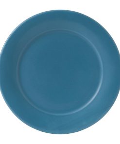 Churchill Art De Cuisine Future Care Rimmed Plates Blue 203mm 6 Pack (CS861)
