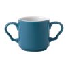 Churchill Art De Cuisine Future Care Double Handled Mugs Blue 284ml 6 Pack (CS862)