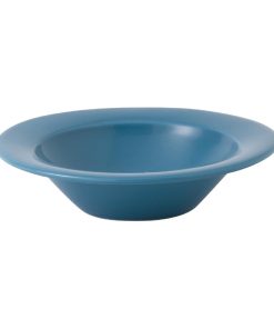 Churchill Art De Cuisine Future Care Rimmed Bowls Blue 165mm 6 Pack (CS863)