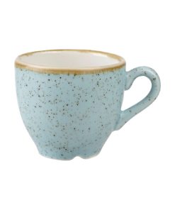 Churchill Stonecast Espresso Cups Duck Egg Blue 100ml 12 Pack (CY865)
