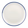 Churchill Retro Blue Coupe Plates 288mm 12 Pack (DS673)