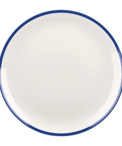 Churchill Retro Blue Coupe Plates 288mm 12 Pack (DS673)