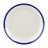 Churchill Retro Blue Coupe Plates 165mm 12 Pack (DS676)
