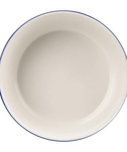 Churchill Retro Blue Round Pie Dishes 135mm 12 Pack (DS680)