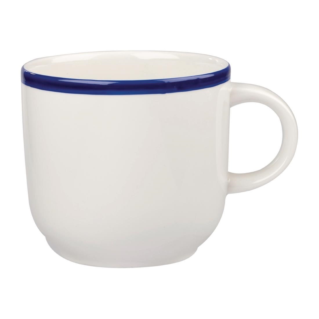 Churchill Retro Blue Cups 340ml 12 Pack (DS682)