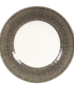 Churchill Bamboo Spinwash Wide Rim Bowls Dusk 240mm 12 Pack (DS693)