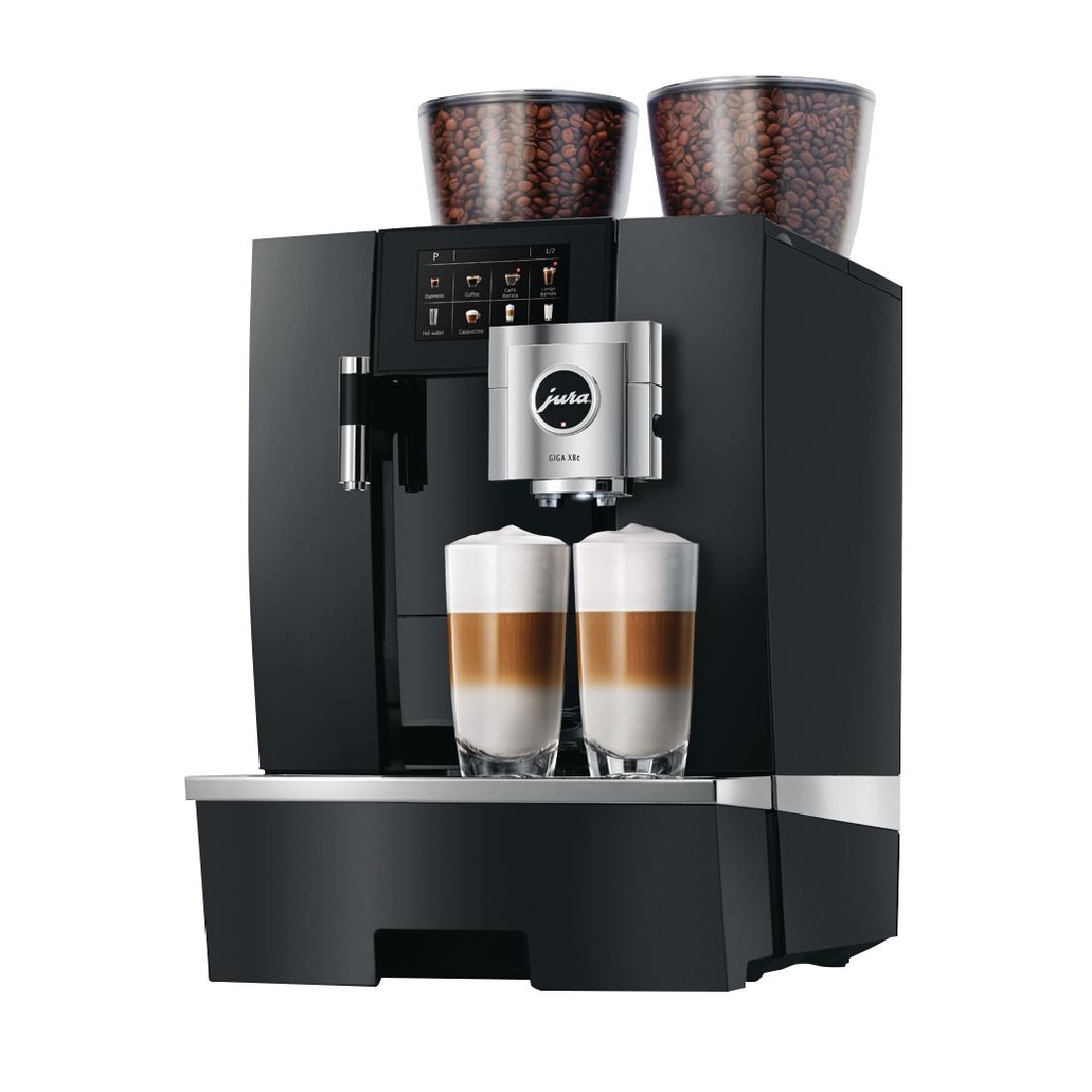 Jura Giga X8c Mains Fill Bean to Cup Coffee Machine Black (FB456)