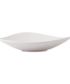 Churchill Melamine Lotus Dishes White 350mm 4 Pack (FF341)
