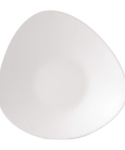 Churchill Melamine Lotus Dishes White 350mm 4 Pack (FF341)