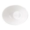 Churchill Melamine Buffet Bowls White 355x250mm 2 Pack (FF351)