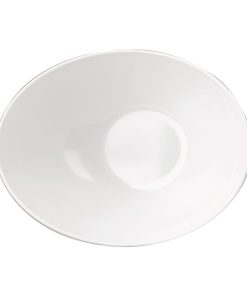 Churchill Melamine Buffet Bowls White 355x250mm 2 Pack (FF351)