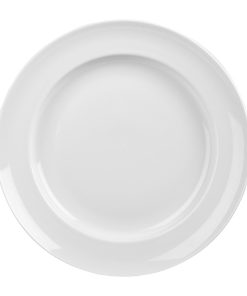 Churchill Art De Cuisine Future Care Footed Rimmed Plates White 260mm 6 Pack (FF404)