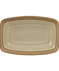 Churchill Igneous Rectangular Plates Natural 150x110mm 6 Pack (FF408)