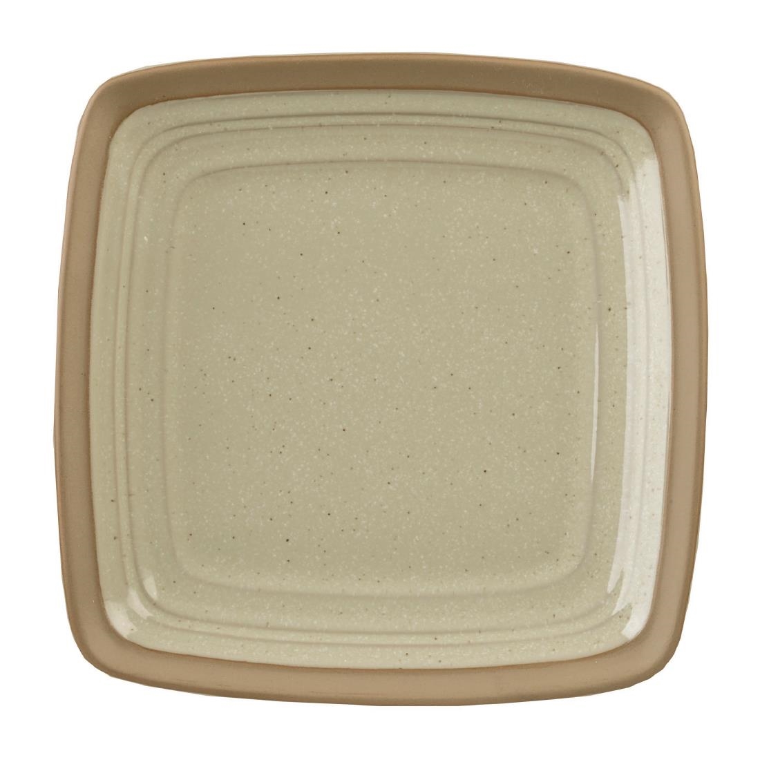 Churchill Igneous Square Plates Natural 210x210mm 6 Pack (FF409)