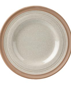 Churchill Igneous Rimmed Side Plates Natural 180mm 6 Pack (FF415)