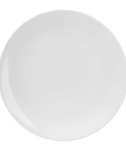 Churchill Art de Cuisine Menu Porcelain Coupe Plates 270mm 6 Pack (FF425)