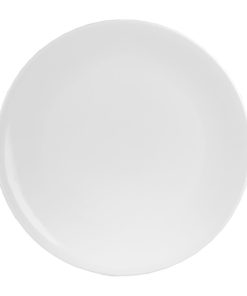 Churchill Art de Cuisine Menu Porcelain Coupe Plates 310mm 6 Pack (FF426)