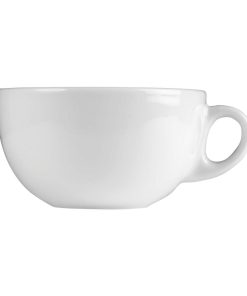 Churchill Art de Cuisine Menu Porcelain Cappuccino Cups 199ml 6 Pack (FF431)