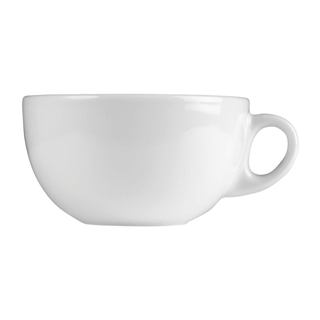 Churchill Art de Cuisine Menu Porcelain Cappuccino Cups 199ml 6 Pack (FF431)