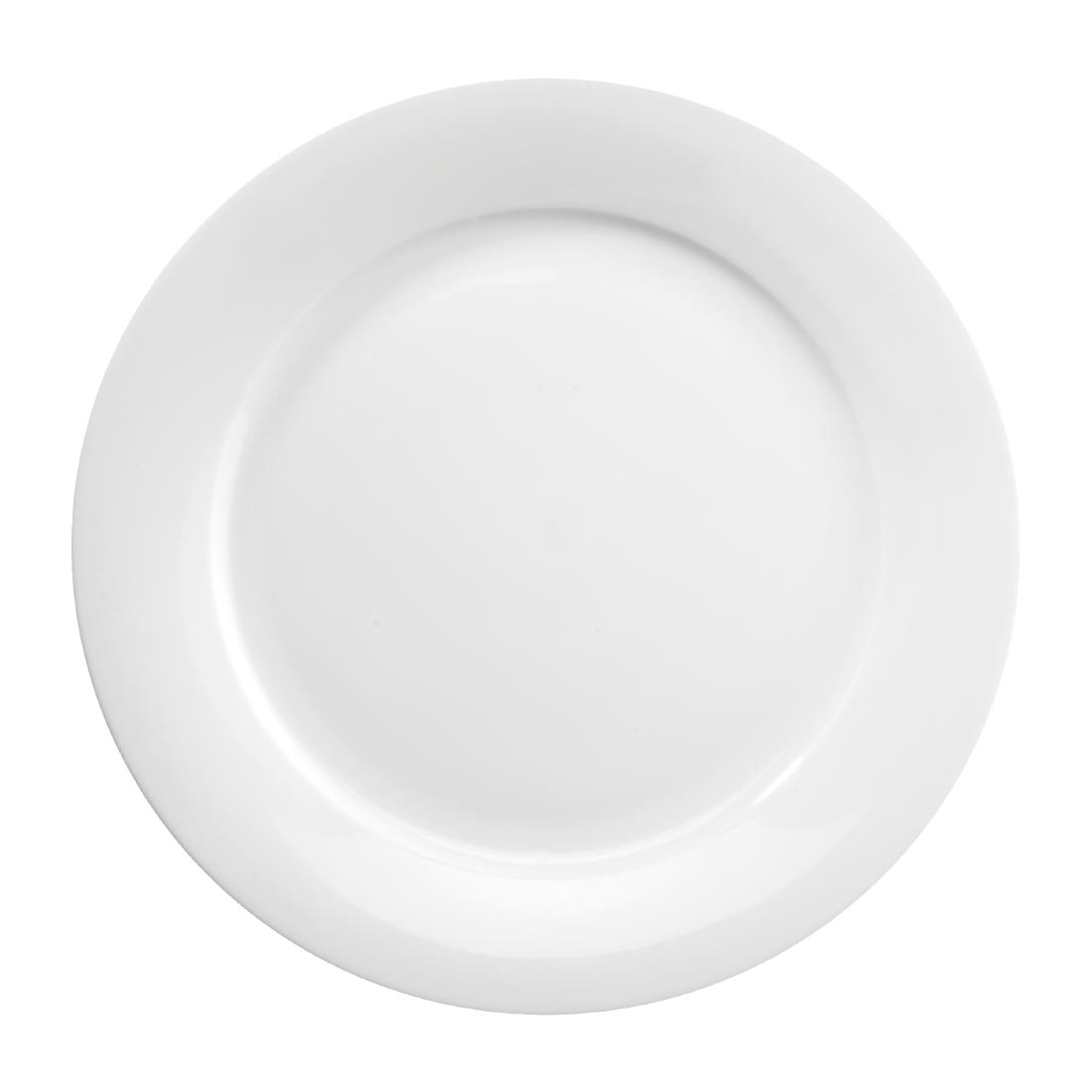 Churchill Art de Cuisine Menu Porcelain Rimmed Plates 270mm 6 Pack (FF437)