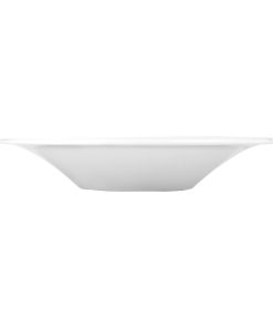 Churchill Art de Cuisine Menu Porcelain Rimmed Soup Bowls 228mm 6 Pack (FF448)