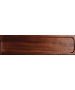 Churchill Wood Rectangular Deli Boards 353x90mm 4 Pack (FF457)