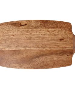 Churchill Wood Rectangular Serving Boards 340x220mm 6 Pack (FF463)