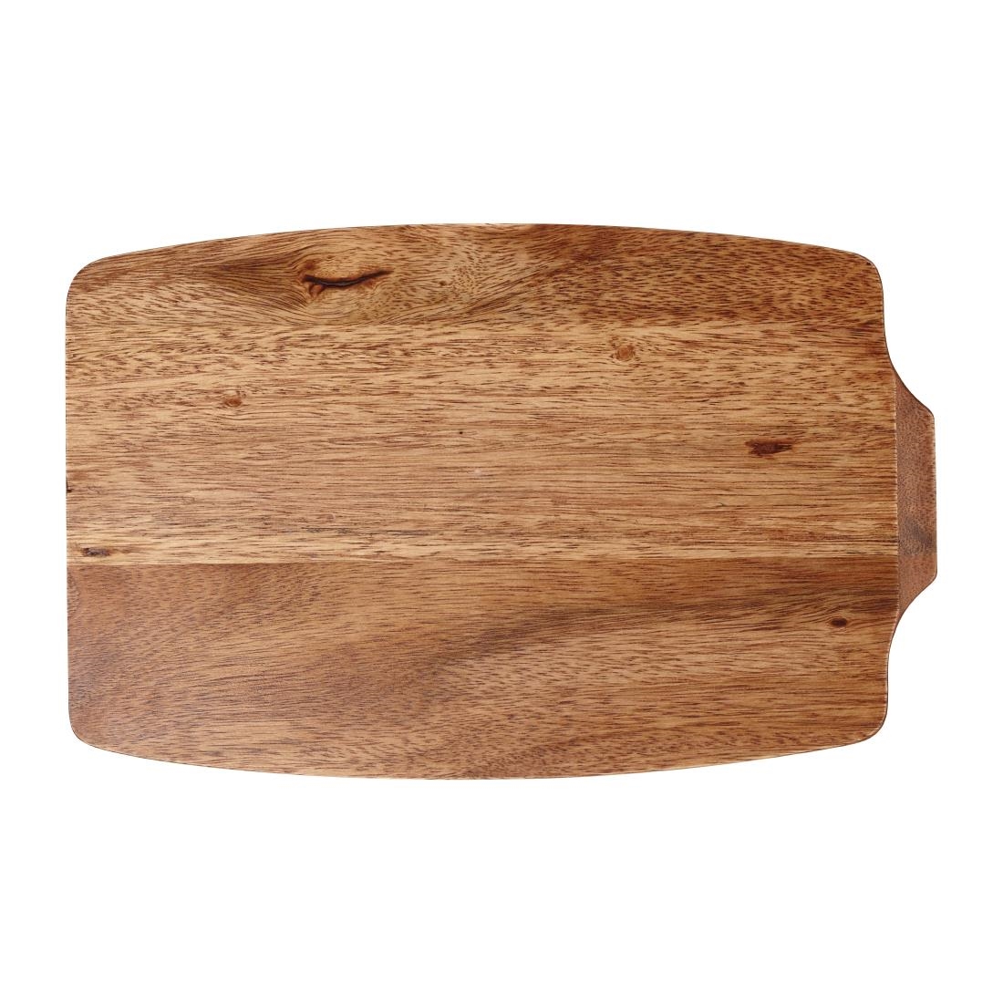 Churchill Wood Rectangular Serving Boards 340x220mm 6 Pack (FF463)
