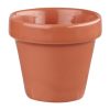 Churchill Bit on the Side Plant Pots Paprika 340ml 12 Pack (FF526)