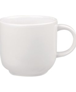 Churchill White Bubble Mugs 340ml 12 Pack (FF537)