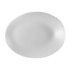 Churchill Orb Oval Plates White 290x227mm 12 Pack (FF593)