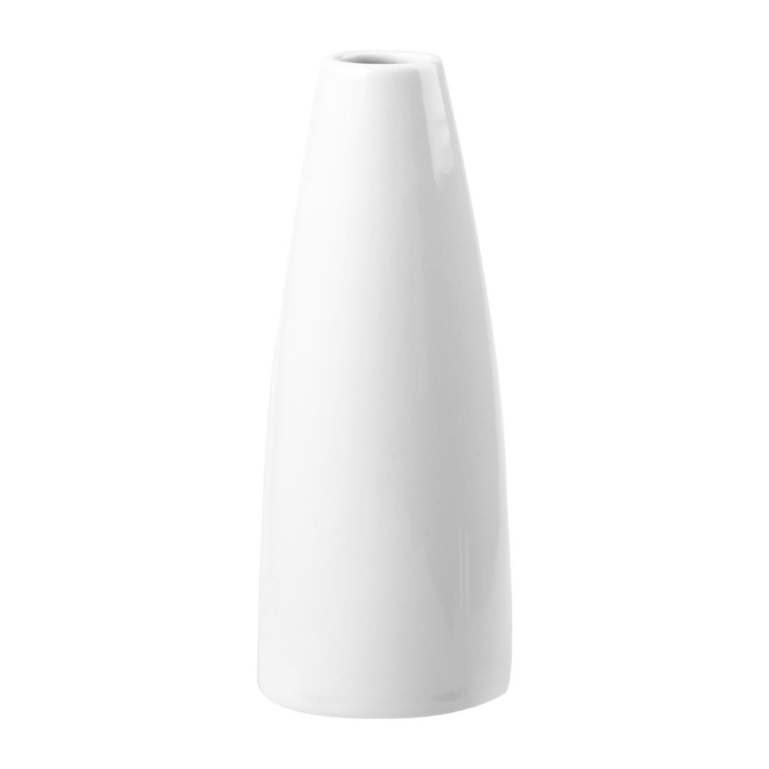 Churchill Profile Bud Vase White 125mm 6 Pack (FF619)