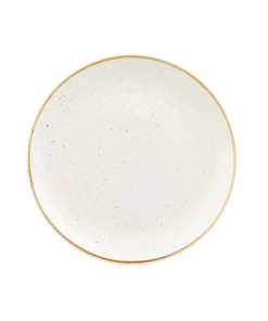 Churchill Stonecast Evolve Coupe Plates Barley White 324mm 6 Pack (FF646)