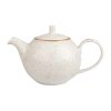 Churchill Stonecast Teapots Barley White 426ml 4 Pack (FF649)