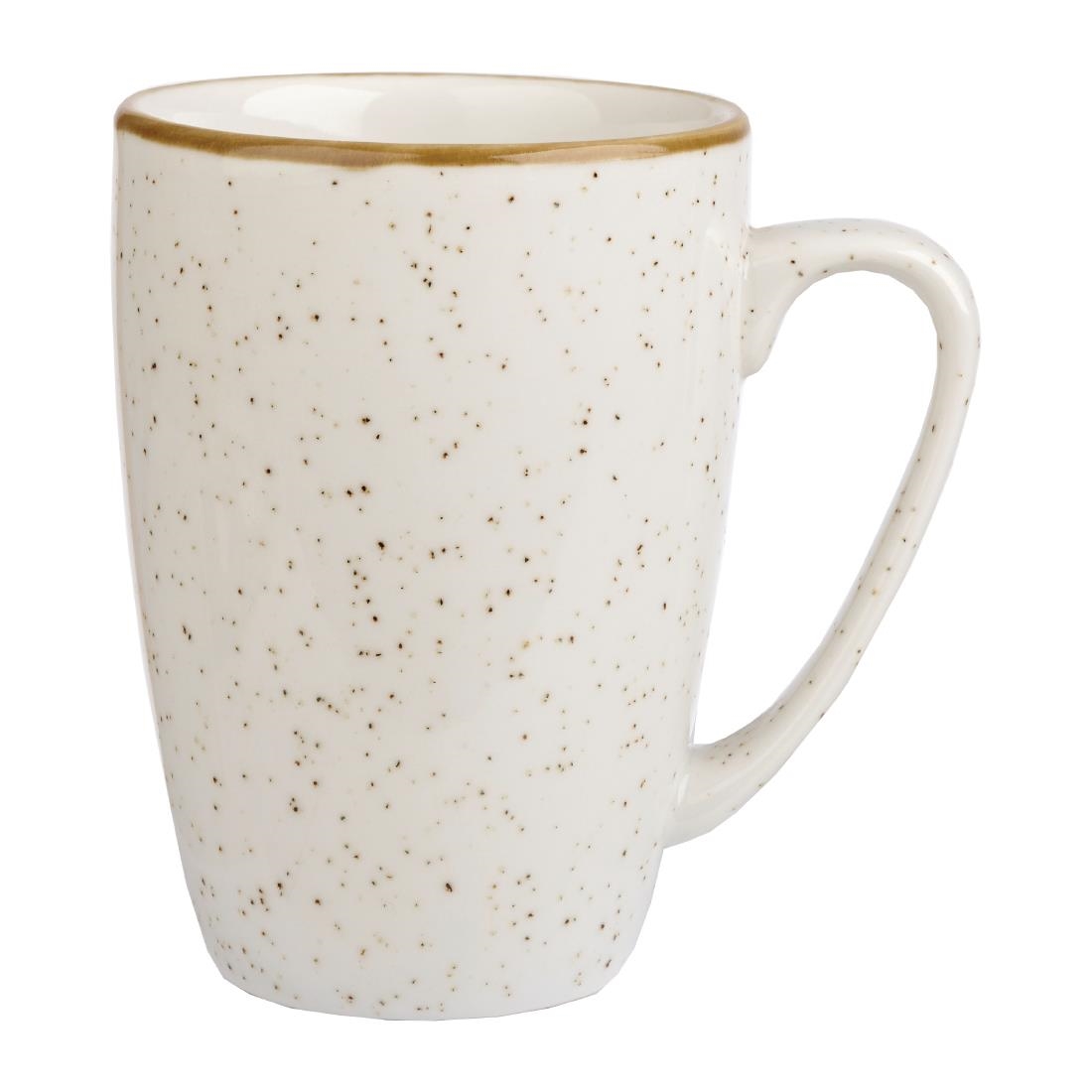 Churchill Stonecast Mugs Barley White 340ml 12 Pack (FF658)