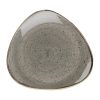 Churchill Stonecast Lotus Plates Peppercorn Grey 245mm 12 Pack (FF680)