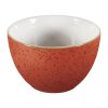 Churchill Stonecast Sugar Bowls Spiced Orange 98mm 12 Pack (FF686)