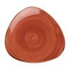 Churchill Stonecast Lotus Plates Spiced Orange 203mm 12 Pack (FF688)