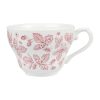Churchill Vintage Prints Georgian Teacups Cranberry Bramble 198ml 12 Pack (FF712)