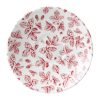 Churchill Vintage Prints Saucers Cranberry Bramble 141mm 12 Pack (FF713)
