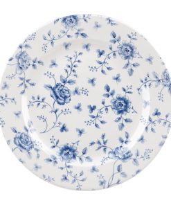 Churchill Vintage Prints Profile Plates Prague Rose Chintz 305mm 6 Pack (FF716)