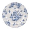 Churchill Vintage Prints Rimmed Plates Prague Toile 210mm 6 Pack (FF718)