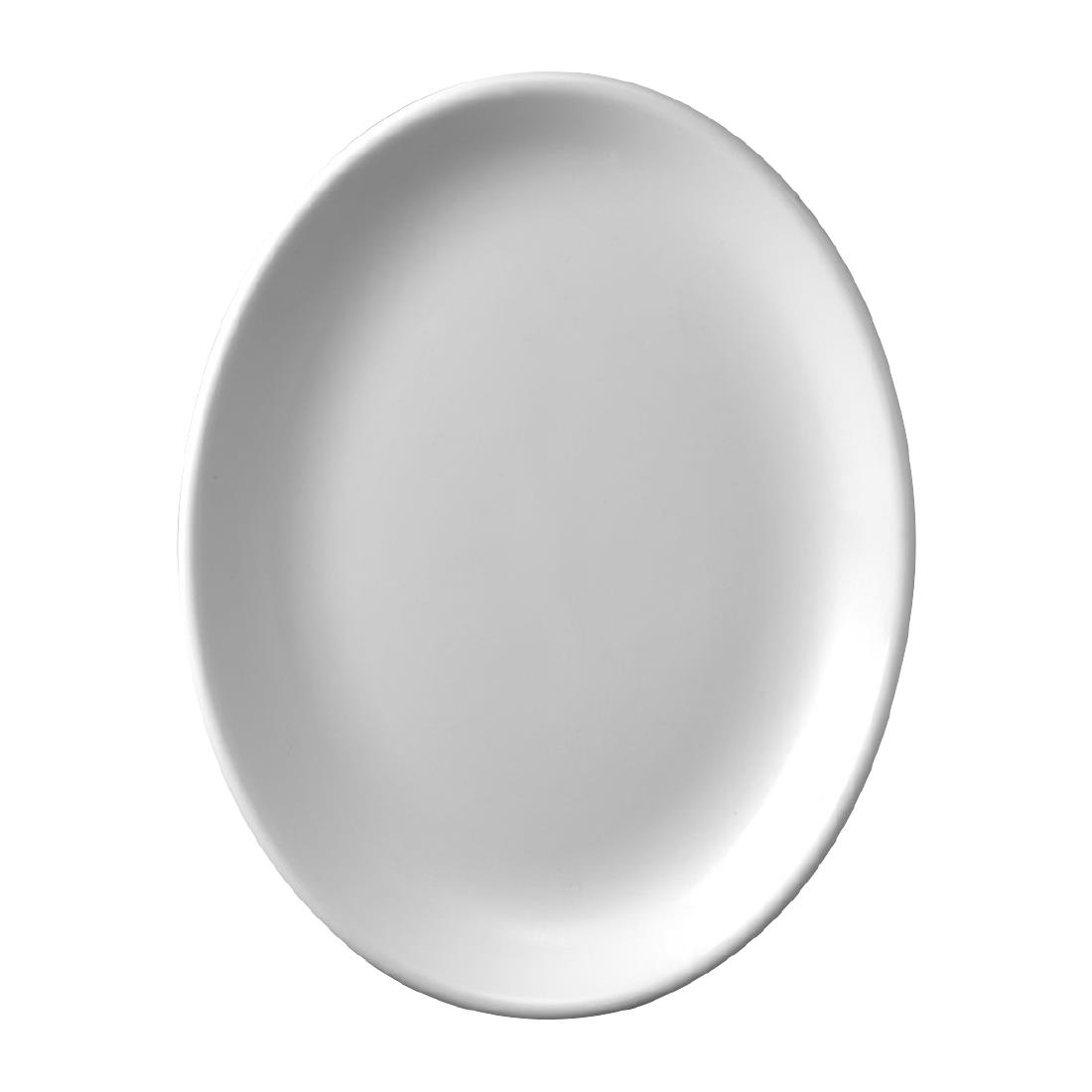 Churchill White Oval Plates 360mm 12 Pack (FF723)