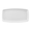 Churchill X Squared Oblong Plates White 298x140mm 12 Pack (FF728)