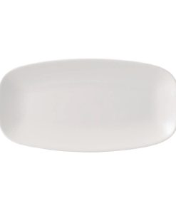 Churchill Chefs Plates Oblong Platters White 298x153mm 12 Pack (FF730)