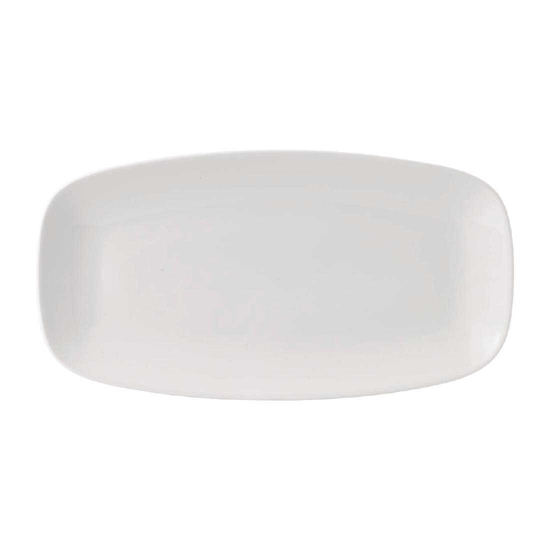 Churchill Chefs Plates Oblong Platters White 355x189mm 6 Pack (FF731)