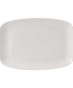 Churchill Chefs Plates Oblong Platters White 334x234mm 6 Pack (FF732)